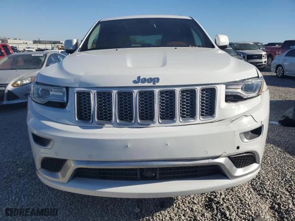2015 Jeep Grand Cherokee Summit with VIN 1C4RJFJG2FC702072, listed as a Copart auction lot 83745434 with 86,266 mi miles and Salvage Title. Bid and sale history available at carsss.com. Image 5.