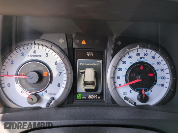 2016 Toyota Sienna SE with VIN 5TDXK3DC7GS696720, listed as a Copart auction lot 59052915 with 86,919 mi miles and Salvage title. Bid and sale history available at DreamBid. Image 9.