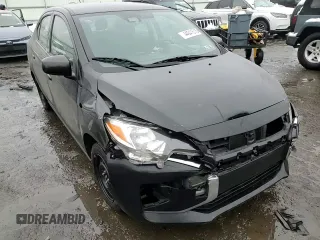 2023 Mitsubishi Mirage G4 ES with VIN ML32FUFJ9PHF02036, listed as a Copart auction lot 44941515 with 43,514 mi miles and Salvage Title. Bid and sale history available at carsss.com. Image 10.