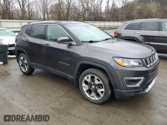 2018 Jeep Compass Limited с VIN 3C4NJDCB9JT128524, выставлен на аукционе Copart как лот 52314155 с пробегом 105 761 миль миль и Списание • Salvage title. История ставок и продаж доступна на DreamBid. Изображение 4.