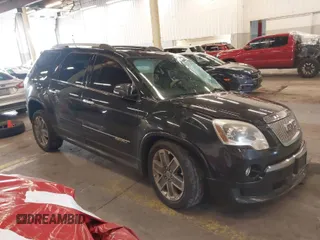 2011 GMC Acadia Denali with VIN 1GKKVTED4BJ275749, listed as a IAAI auction lot 41156654 with 1 mi miles. Bid and sale history available at carsss.com. Image 1.