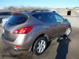 2010 Nissan Murano LE with VIN JN8AZ1MW3AW114351, listed as a IAAI auction lot 41884156 with 233,983 mi miles. Bid and sale history available at carsss.com. Image 4.