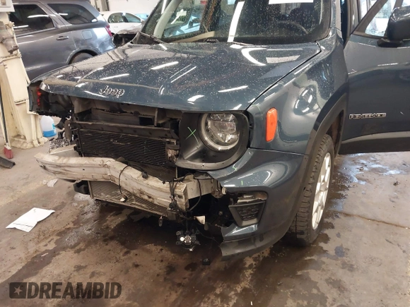2021 Jeep Renegade Latitude with VIN ZACNJDB15MPM41197, listed as a IAAI auction lot 41473315 with 52,740 mi miles and . Bid and sale history available at DreamBid. Image 20.