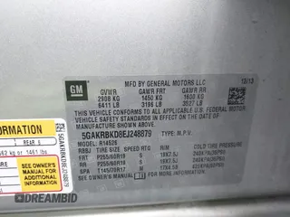 2014 Buick Enclave Leather with VIN 5GAKRBKD8EJ248879, listed as a IAAI auction lot 42067458 with 216,464 mi miles and . Bid and sale history available at DreamBid. Image 9.