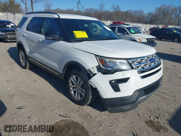 2018 Ford Explorer XLT z VIN 1FM5K8D87JGC51102, wystawiony jako IAAI lot #41743161 z przebiegiem 91 220 mil mil oraz . Historia ofert i sprzedaży dostępna na DreamBid. Obrazek 1.