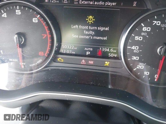 2018 Audi A4 Premium с VIN WAUDNAF43JA054291, выставлен на аукционе IAAI как лот 41745694 с пробегом 50 322 миль миль и . История ставок и продаж доступна на DreamBid. Изображение 7.