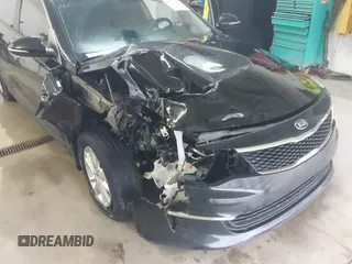 2017 Kia Optima LX with VIN 5XXGT4L3XHG152865, listed as a IAAI auction lot 41730165 with 150,877 mi miles. Bid and sale history available at carsss.com. Image 6.