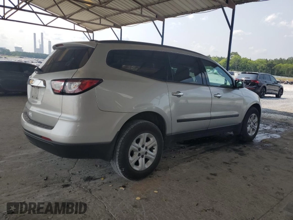 2017 Chevrolet Traverse LS with VIN 1GNKRFED5HJ284168, listed as a Copart auction lot 59470135 with 170,612 mi miles and Salvage title. Bid and sale history available at DreamBid. Image 3.