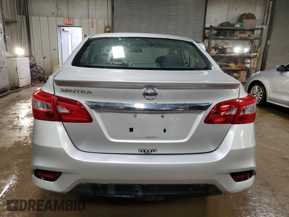 2017 Nissan Sentra SV with VIN 3N1AB7AP7HY212272, listed as a Copart auction lot 50632325 with 83,698 mi miles and Salvage Title. Bid and sale history available at carsss.com. Image 6.