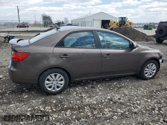 2013 Kia Forte EX with VIN KNAFU4A2XD5685488, listed as a Copart auction lot 51740005 with 96,206 mi miles and Salvage Title. Bid and sale history available at carsss.com. Image 3.