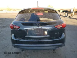 2010 Infiniti FX with VIN JN8AS1MU4AM803202, listed as a Copart auction lot 50572585 with 154,239 mi miles and Clean Title. Bid and sale history available at DreamBid. Image 6.