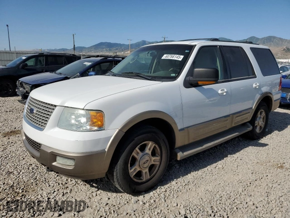 2004 Ford Expedition Eddie Bauer с VIN 1FMPU18L84LB04971, выставлен на аукционе Copart как лот 60766145 с пробегом 247 794 миль миль и Чистый • Clean title. История ставок и продаж доступна на DreamBid. Изображение 1.