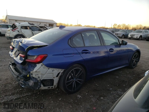 2019 BMW 3 Series 330i xDrive with VIN WBA5R7C52KAJ78370, listed as a Copart auction lot 67735892 with 75,102 mi miles. Bid and sale history available at carsss.com. Image 3.