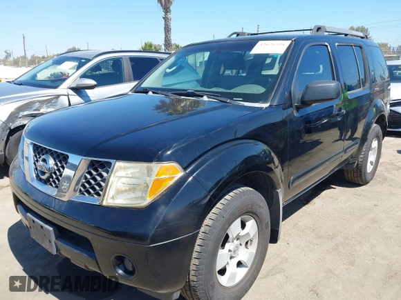 2005 Nissan Pathfinder LE with VIN 5N1AR18UX5C721693, listed as a IAAI auction lot 42626528 with 207,968 mi miles and . Bid and sale history available at DreamBid. Image 17.