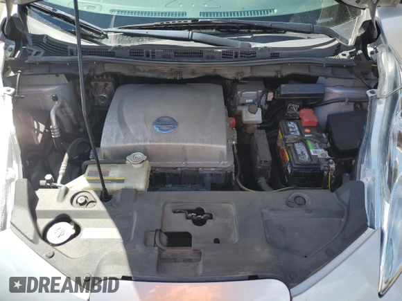 2014 Nissan LEAF SL with VIN 1N4AZ0CP2EC335954, listed as a Copart auction lot 53363845 with 73,436 mi miles and Salvage Title. Bid and sale history available at DreamBid. Image 11.