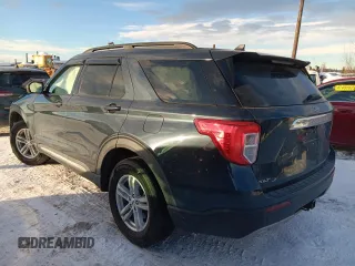 2022 Ford Explorer XLT with VIN 1FMSK8DH7NGA77833, listed as a Copart auction lot 47243225 with 15,512 mi miles and Salvage Title. Bid and sale history available at carsss.com. Image 2.