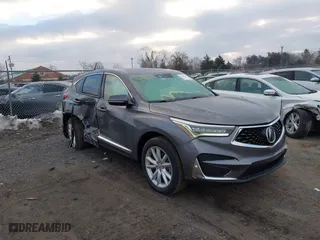 2019 Acura RDX with VIN 5J8TC2H32KL012782, listed as a IAAI auction lot 41385727 with 88,000 mi miles. Bid and sale history available at carsss.com. Image 1.