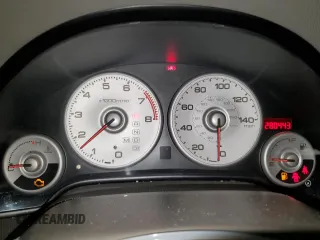 2003 Acura RSX with VIN JH4DC54823C010553, listed as a Copart auction lot 80429714 with 280,443 mi miles and Salvage Title. Bid and sale history available at carsss.com. Image 9.