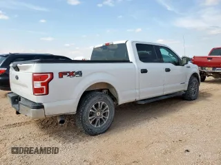 2018 Ford F-150 XL with VIN 1FTFW1E1XJFE49846, listed as a Copart auction lot 58784505 with 163,351 mi miles and Clean title. Bid and sale history available at DreamBid. Image 3.