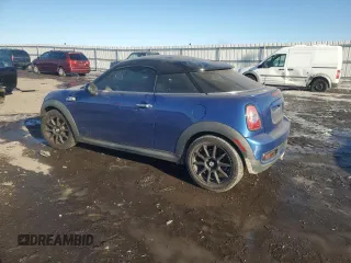 2012 MINI Coupe S z VIN WMWSX3C5XCT465527, wystawiony jako Copart lot #87006534 z przebiegiem 117 822 mil mil oraz Czysty tytuł • Clean title. Historia ofert i sprzedaży dostępna na DreamBid. Obrazek 2.