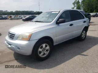 2007 Kia Sorento LX z VIN KNDJD736475691337, wystawiony jako Copart lot #57889615 z przebiegiem 279 716 mil mil oraz Szkoda całkowita • Salvage title. Historia ofert i sprzedaży dostępna na DreamBid. Obrazek 1.