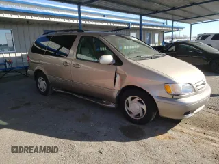 2002 Toyota Sienna LE with VIN 4T3ZF13C42U474033, listed as a Copart auction lot 45404675 with 186,920 mi miles and Salvage Title. Bid and sale history available at carsss.com. Image 4.