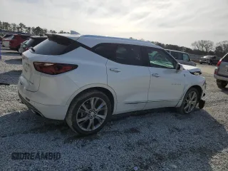 2020 Chevrolet Blazer Premier with VIN 3GNKBFRS4LS697221, listed as a Copart auction lot 88692065 with 65,048 mi miles and Salvage title. Bid and sale history available at DreamBid. Image 3.