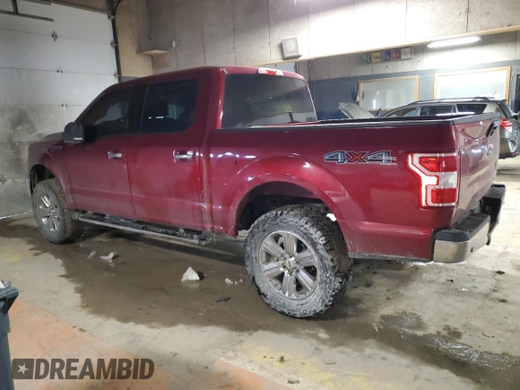 2018 Ford F-150 XL with VIN 1FTEW1EPXJKD51911, listed as a Copart auction lot 45887105 with 117,211 mi miles and Clean Title. Bid and sale history available at carsss.com. Image 2.