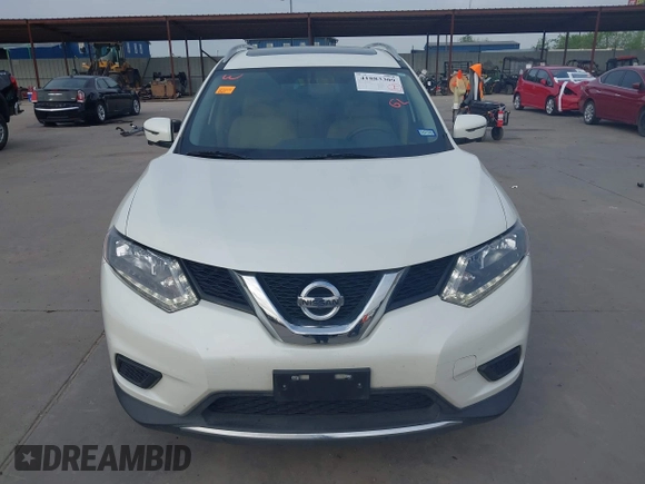 2016 Nissan Rogue SL with VIN 5N1AT2MT2GC734493, listed as a IAAI auction lot 41883309 with 71,734 mi miles. Bid and sale history available at carsss.com. Image 13.