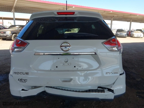 2016 Nissan Rogue S with VIN 5N1AT2MM5GC883358, listed as a IAAI auction lot 41671158 with 106,890 mi miles. Bid and sale history available at carsss.com. Image 16.