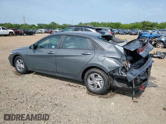 2024 Hyundai Elantra SE with VIN KMHLL4DG4RU784378, listed as a Copart auction lot 60990345 with 9,020 mi miles and Salvage title. Bid and sale history available at DreamBid. Image 2.