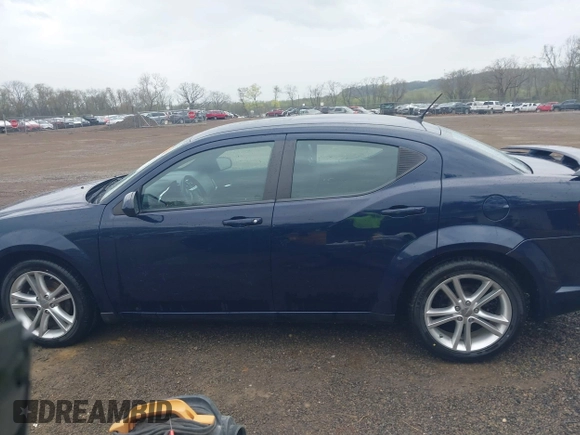 2013 Dodge Avenger SXT with VIN 1C3CDZCG7DN582562, listed as a IAAI auction lot 42084933 with 48,537 mi miles and . Bid and sale history available at carsss.com. Image 14.