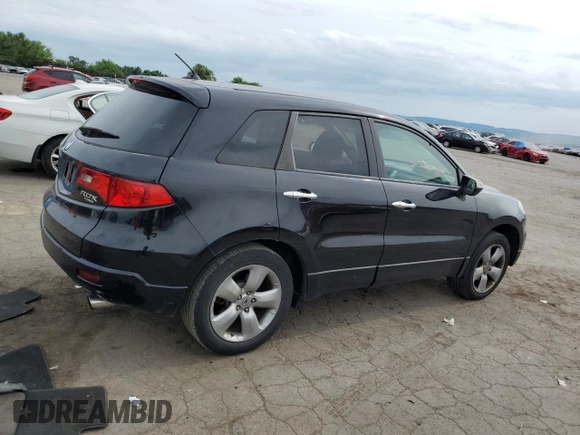 2007 Acura RDX with VIN 5J8TB18207A021570, listed as a Copart auction lot 57716394 with 240,010 mi miles and Salvage Title. Bid and sale history available at carsss.com. Image 3.