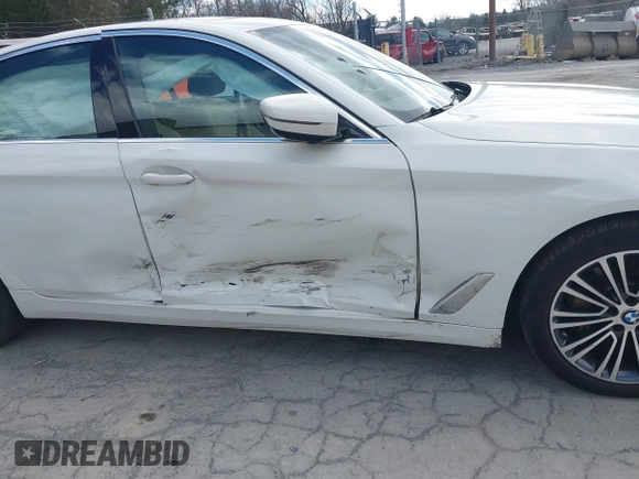 2019 BMW 5 Series 530i xDrive with VIN WBAJA7C5XKWW23351, listed as a IAAI auction lot 41760342 with 45,869 mi miles and . Bid and sale history available at carsss.com. Image 6.