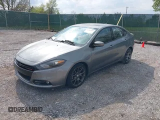 2013 Dodge Dart SXT with VIN 1C3CDFBA2DD343499, listed as a IAAI auction lot 41997107 with 110,446 mi miles. Bid and sale history available at carsss.com. Image 2.