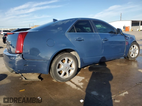 2009 Cadillac CTS RWD w/1SA with VIN 1G6DF577290139580, listed as a Copart auction lot 87326274 with 232,467 mi miles and Salvage Title. Bid and sale history available at carsss.com. Image 3.