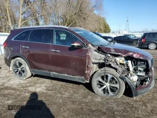 2018 Kia Sorento EX with VIN 5XYPHDA54JG345505, listed as a Copart auction lot 49640365 with 231,123 mi miles and Salvage Title. Bid and sale history available at carsss.com. Image 4.