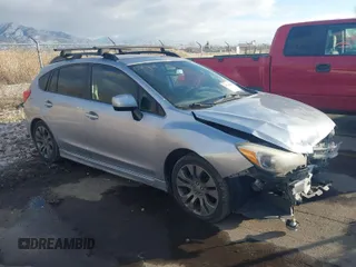 2014 Subaru Impreza Wagon 2.0i Sport Premium with VIN JF1GPAL62E8290871, listed as a IAAI auction lot 41318845 with 131,570 mi miles. Bid and sale history available at carsss.com. Image 1.