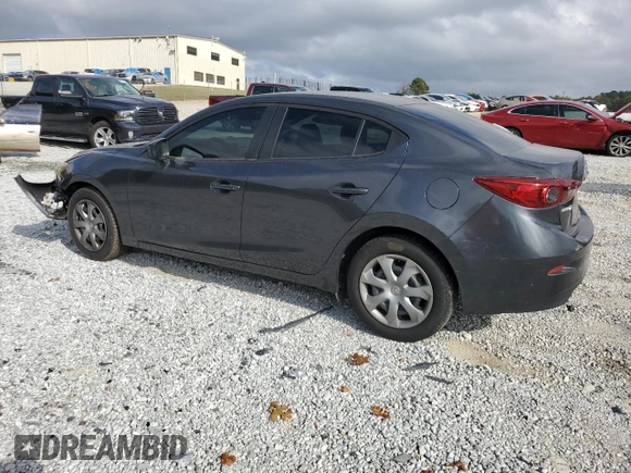 2015 Mazda 3 i SV with VIN JM1BM1T74F1226492, listed as a Copart auction lot 78924504 with 90,456 mi miles and Salvage Title. Bid and sale history available at DreamBid. Image 2.