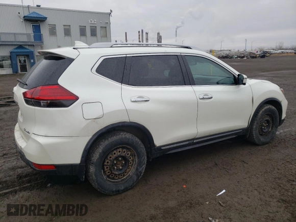 2017 Nissan Rogue S with VIN 5N1AT2MV1HC851274, listed as a Copart auction lot 52857885 with 81,223 mi miles and Salvage Title. Bid and sale history available at carsss.com. Image 3.