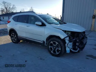 2017 Honda CR-V Touring with VIN 5J6RW2H97HL006628, listed as a Copart auction lot 46514515 with 87,087 mi miles and Clean Title. Bid and sale history available at carsss.com. Image 4.