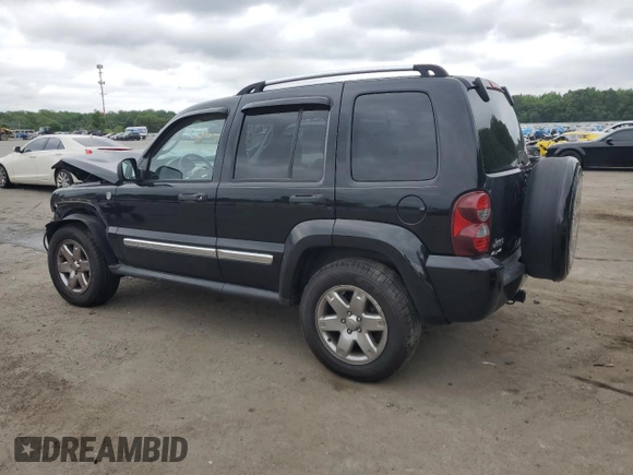 2006 Jeep Liberty Limited with VIN 1J4GL58K36W193043, listed as a Copart auction lot 61285185 with 163,518 mi miles and Salvage title. Bid and sale history available at DreamBid. Image 2.