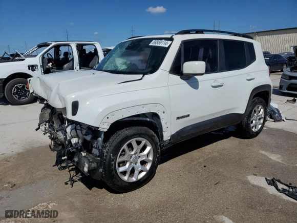 2018 Jeep Renegade Altitude with VIN ZACCJABB1JPJ04939, listed as a Copart auction lot 68855114 with 0 mi miles and Non Repairable. Bid and sale history available at carsss.com. Image 1.