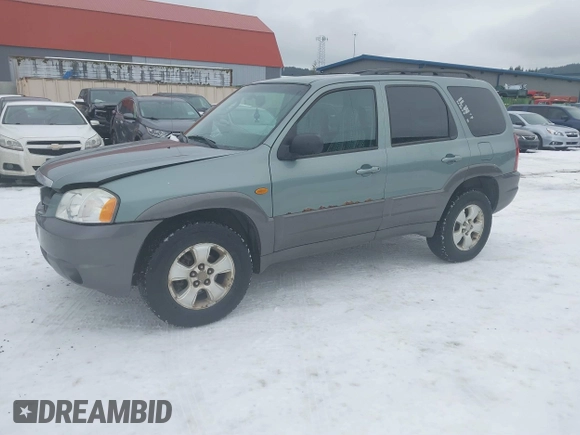 2004 Mazda Tribute ES with VIN 4F2CZ96124KM16892, listed as a IAAI auction lot 41621276 with 130,713 mi miles and . Bid and sale history available at carsss.com. Image 17.