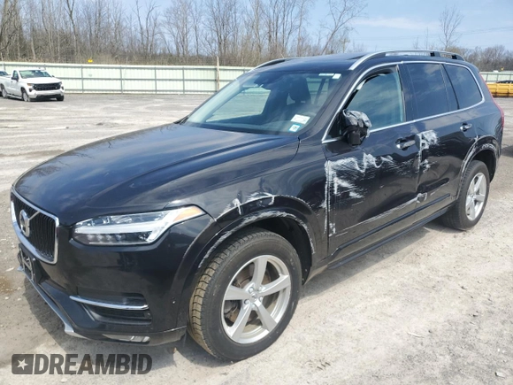 2018 Volvo XC90 Momentum with VIN YV4102PKXJ1352339, listed as a Copart auction lot 54007185 with 117,059 mi miles and Salvage Title. Bid and sale history available at carsss.com. Image 1.