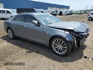 2019 Cadillac CT6 Luxury AWD with VIN 1G6KB5RS5KU141469, listed as a Copart auction lot 62170215 with 54,251 mi miles and Clean title. Bid and sale history available at DreamBid. Image 4.