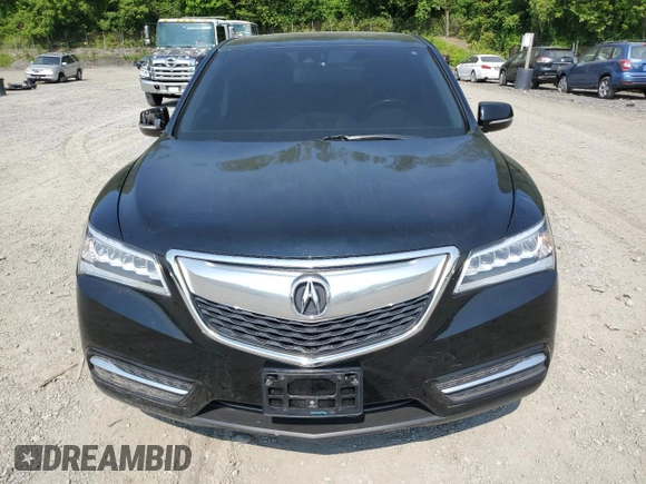 2015 Acura MDX Technology z VIN 5FRYD4H66FB012556, wystawiony jako Copart lot #59626515 z przebiegiem Nie podano mil oraz Czysty tytuł • Clean title. Historia ofert i sprzedaży dostępna na DreamBid. Obrazek 5.