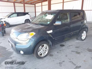 2011 Kia Soul + with VIN KNDJT2A25B7279401, listed as a IAAI auction lot 41874955 with 177,944 mi miles. Bid and sale history available at carsss.com. Image 2.