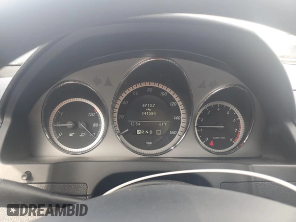 2011 Mercedes-Benz C 350 Sport with VIN WDDGF5GB9BR154003, listed as a Copart auction lot 48178435 with 141,584 mi miles and Salvage title. Bid and sale history available at DreamBid. Image 9.