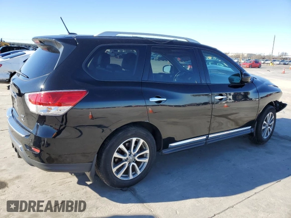 2014 Nissan Pathfinder S z VIN 5N1AR2MM0EC600263, wystawiony jako Copart lot #87225684 z przebiegiem 149 848 mil mil oraz Szkoda całkowita • Salvage title. Historia ofert i sprzedaży dostępna na DreamBid. Obrazek 3.